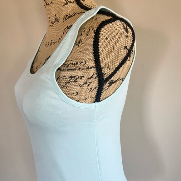 Slim Fit Scoop Neck Tank-mint - Picture 5 of 6